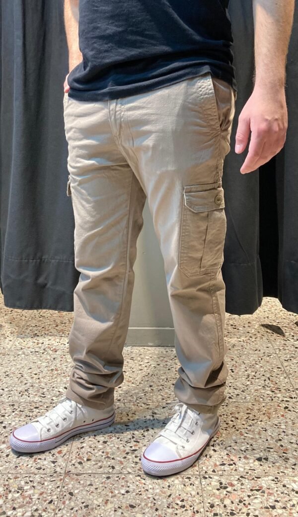 Pantalón Cargo Gabardina Mr.Town